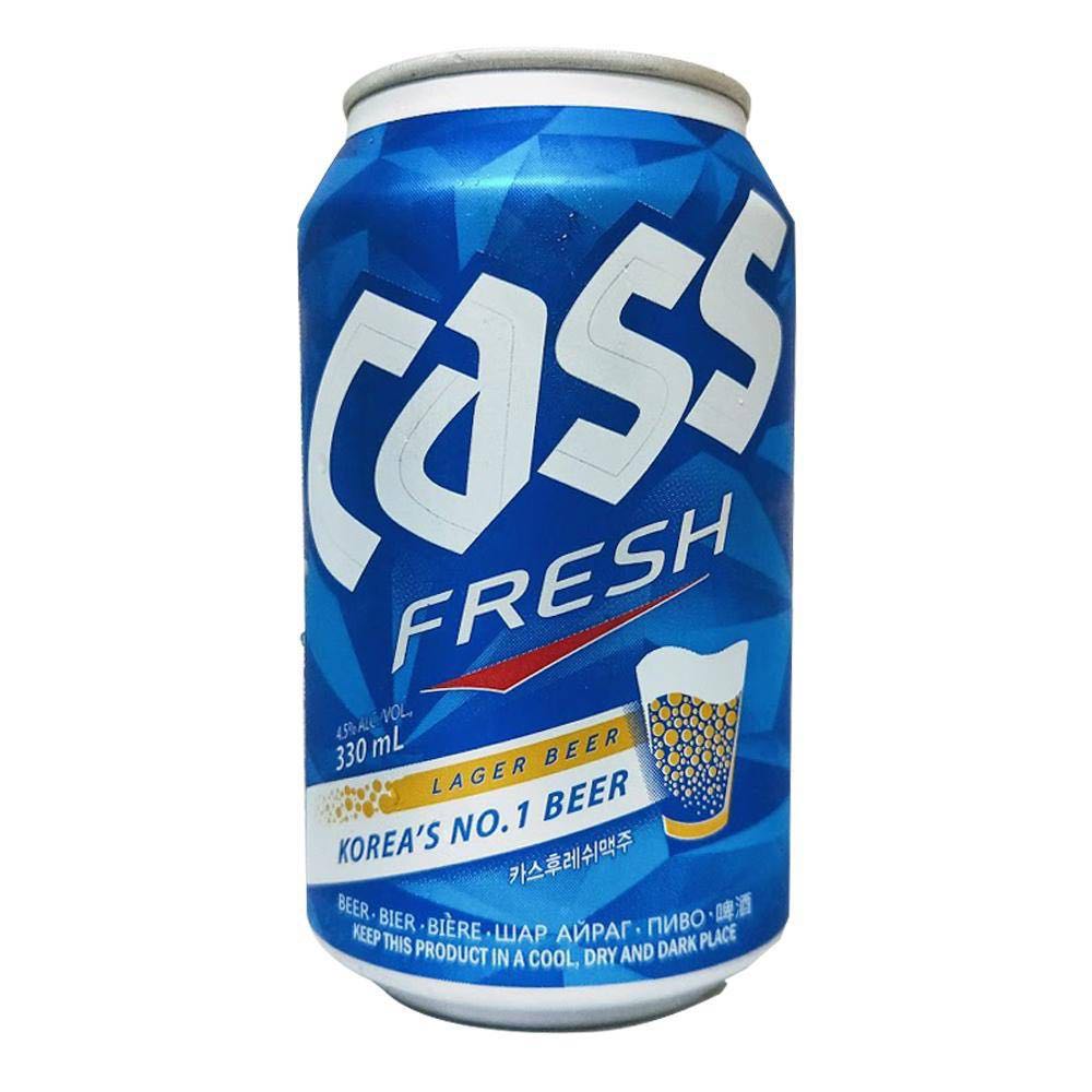 cass啤酒易開罐 330ml x 24罐